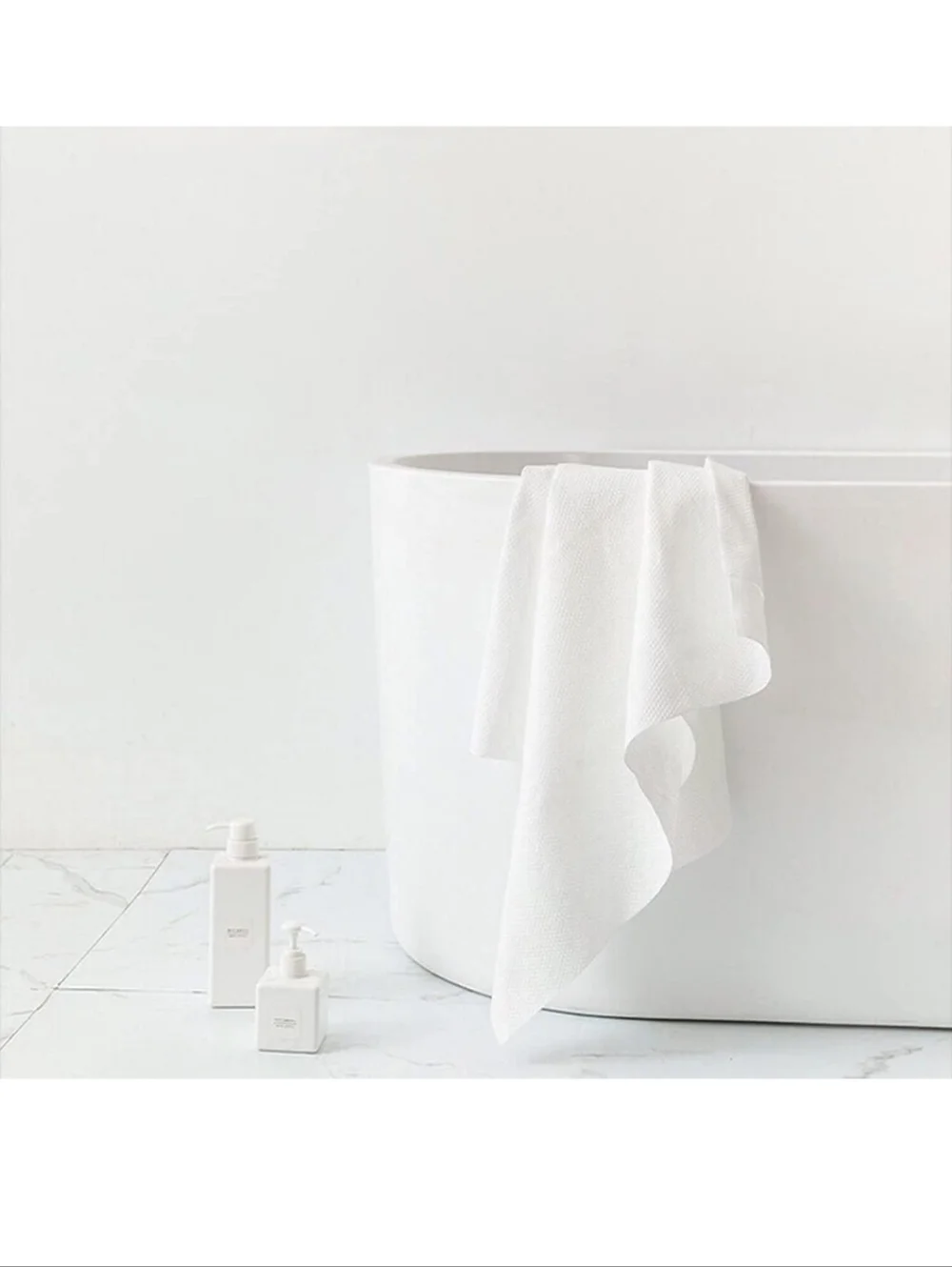 Disposable Bath Towels Individual Packing Big Shower Towels - Set Of 4